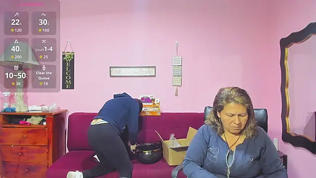 Snapshot of lesbiancuple chatting on 11/26/25, 12:55 lesbiancuple online show from 11/26/25, 12:55