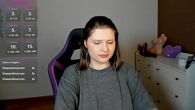 Snapshot of TinniAngel chatting on 03/03/25, 07:06 TinniAngel online show from 03/03/25, 07:06