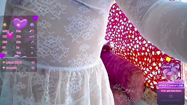 lilac night33 online show from 02/14/25, 04:41