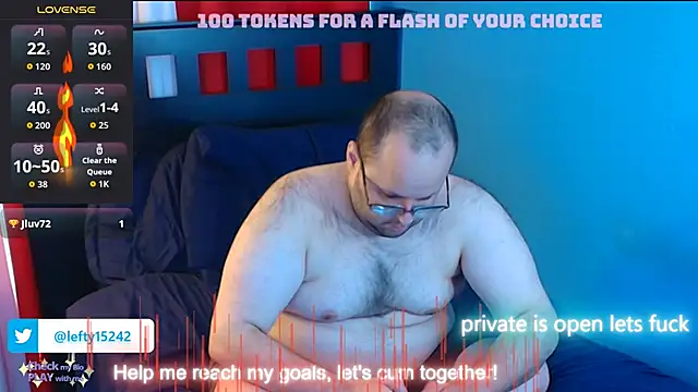 lefty15242 online show from 10/10/25, 07:13