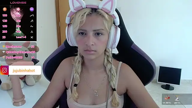 jujubinhahot online show from 01/28/25, 12:43