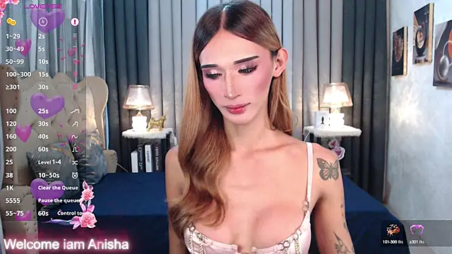 Unforttable Anisha online show from 12/30/24, 12:52