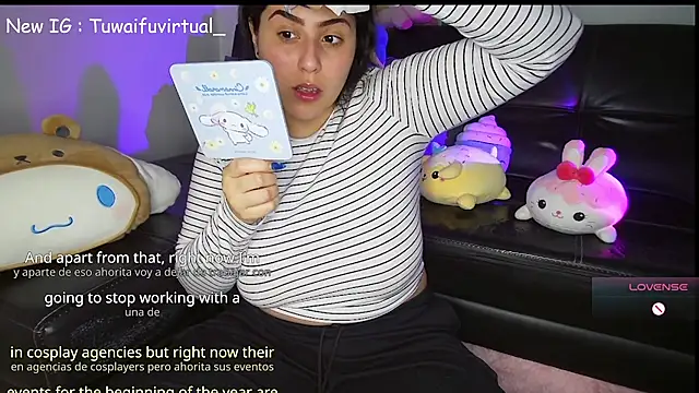 TuWaifuVirtual1 online show from 01/17/26, 10:13