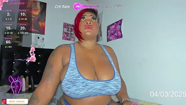 SWEETVICKY XX online show from 03/04/25, 02:21