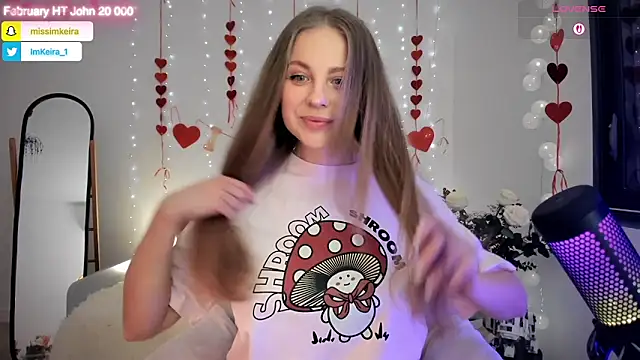 ImKeira online show from 02/15/26, 08:05