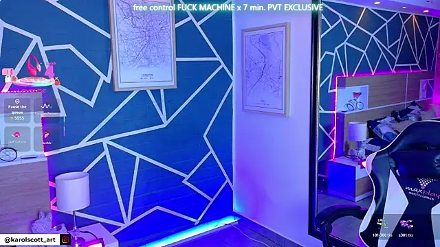 Snapshot of KAROL-SCOTT chatting on 10/31/25, 08:10 KAROL-SCOTT online show from 10/31/25, 08:10