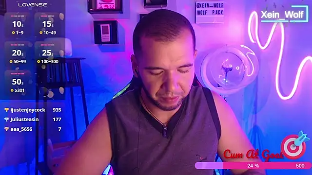 Xein WoIf online show from 02/05/25, 05:30