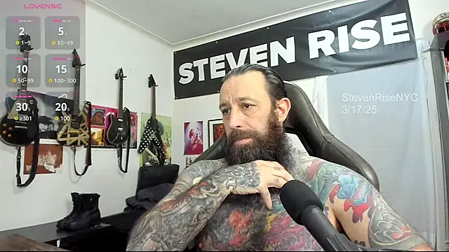 Snapshot of StevenRiseNYC chatting on 03/18/25, 11:41 StevenRiseNYC online show from 03/18/25, 11:41