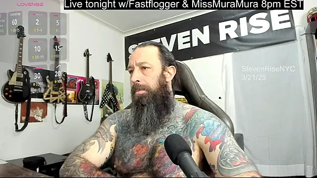 Snapshot of StevenRiseNYC chatting on 03/21/25, 01:01 StevenRiseNYC online show from 03/21/25, 01:01