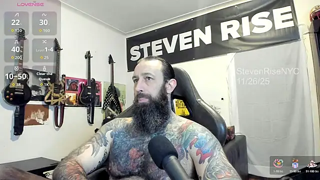 Snapshot of StevenRiseNYC chatting on 11/27/25, 04:47 StevenRiseNYC online show from 11/27/25, 04:47